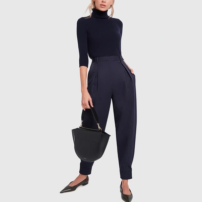 Shop G. Label Leah Turtleneck Sweater In Navy