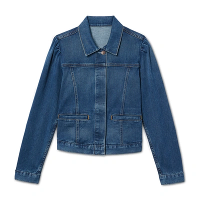 Shop G. Label Mathewson Denim Jacket In Medium Wash