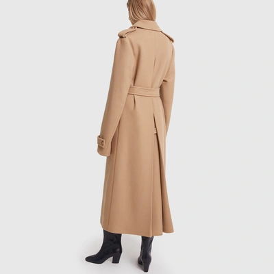 Shop Stella Mccartney Kasandra Coat In Camel