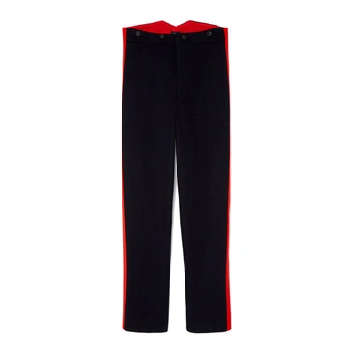 Shop Joseph Annam Track Pants In Navy