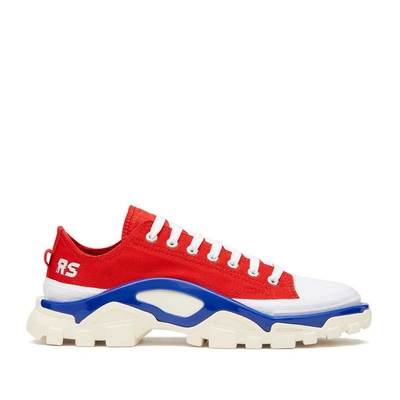 Shop Adidas Originals Rs Detroit Runner Shoes Sneakers In Red
