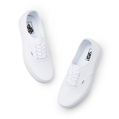 Shop Vans Authentic Sneakers In True White