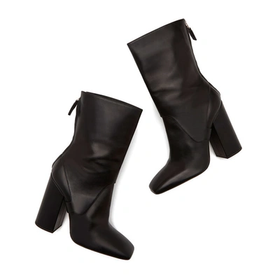 Shop Victoria Beckham Square Boots In Black