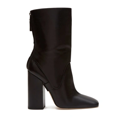 Shop Victoria Beckham Square Boots In Black