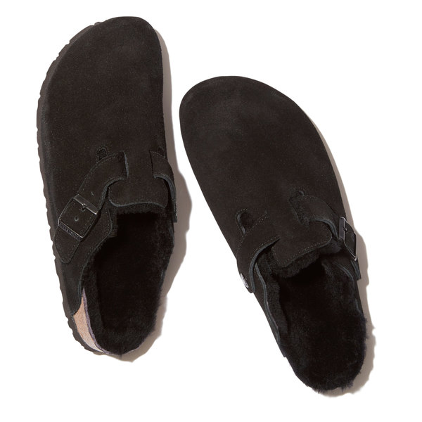 rubber birkenstock black