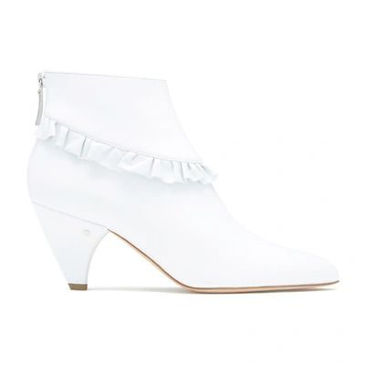 Shop Laurence Dacade Tita Leather Boots In White