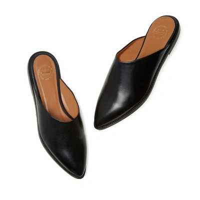 Shop Atp Atelier Anzi Slides In Black