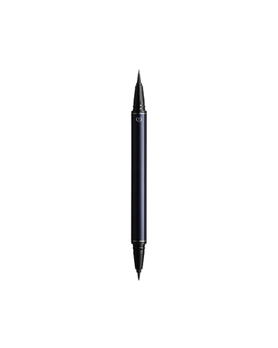 Shop Clé De Peau Beauté Intensifying Liquid Eyeliner In 1 Black