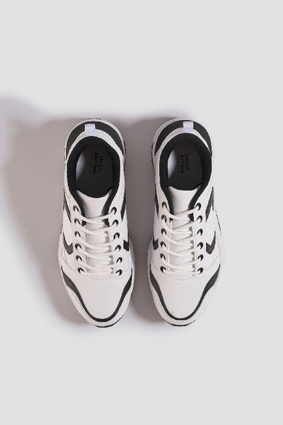 Emilie Briting Street Sneaker White In Black/white | ModeSens