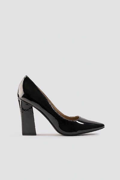 Shop Raid Mouna Pumps Black In Black Patent