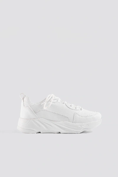 Shop Na-kd Sporty Chunky Trainers White