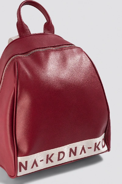 Shop Na-kd Backpack - Red In Bordeaux