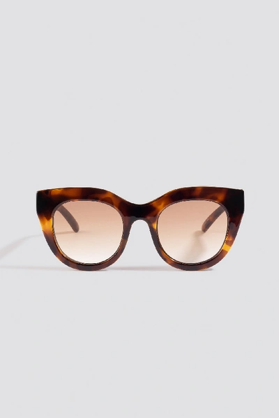 Shop Le Specs Air Heart Toffee Brown In Toffee Tortoise