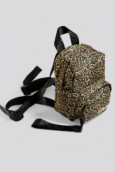 Shop Fila Mini Strap Backpack Varberg Multicolor In Leo Aop