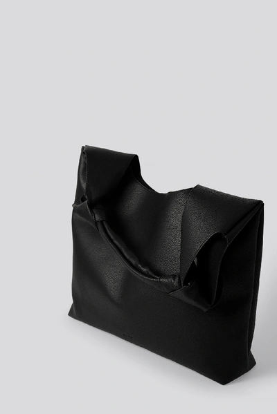 Shop Na-kd Knotted Hobo Bag - Black