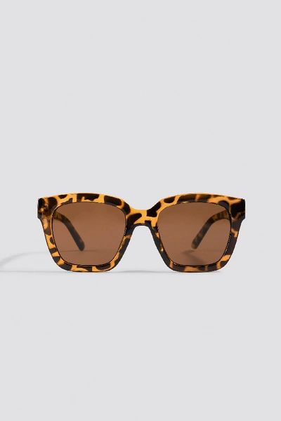 Shop Corlin Eyewear Modena Sunglasses - Brown In Havanna