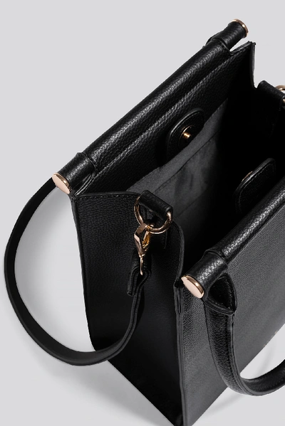Shop Na-kd Top Handle Trapeze Bag - Black