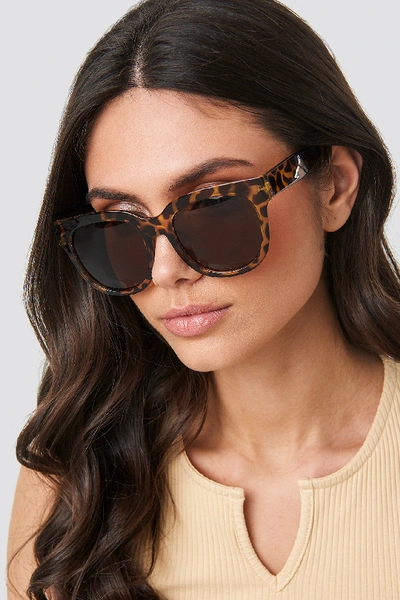 Shop Corlin Eyewear Monza Sunglasses - Brown