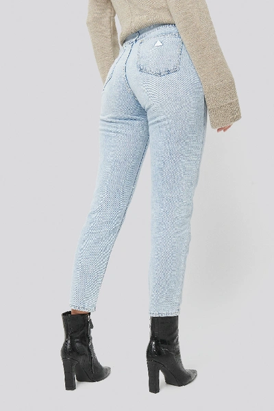 Shop Abrand High Slim Jeans Blue In Wild Thing