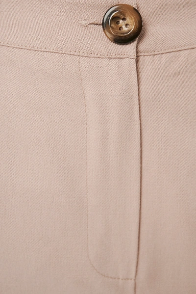 Shop Misslisibell X Na-kd Big Pocket Cargo Pants Beige In Pale Mauve
