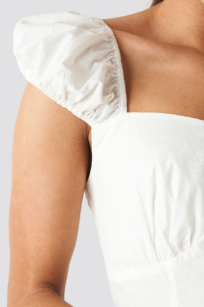 Shop Na-kd Bust Detail Mini Dress - White