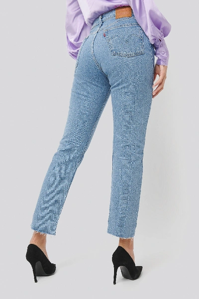 Shop Levi's 501 Crop Jeans - Blue In Tango Beats