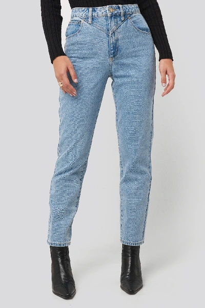 Shop Abrand A 94 High Slim Jeans Blue In Walk It Out