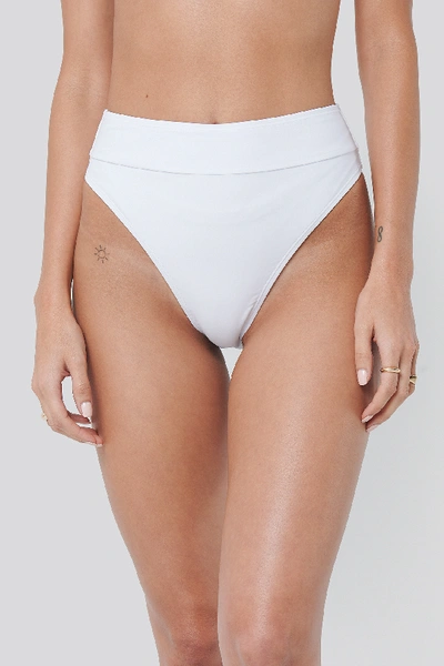 Shop Na-kd Maxi Highwaist Bikini Panty White