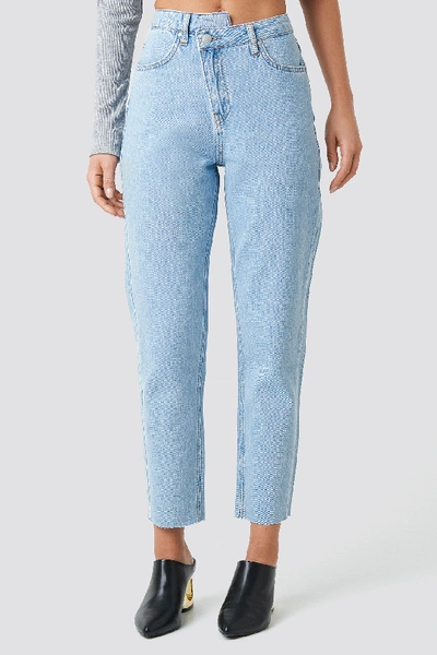 Shop Chloé Cropped Denim Pants In Blue