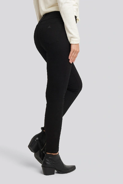 Shop Abrand A High Skinny Ankle Basher Jeans Black In Black Magic