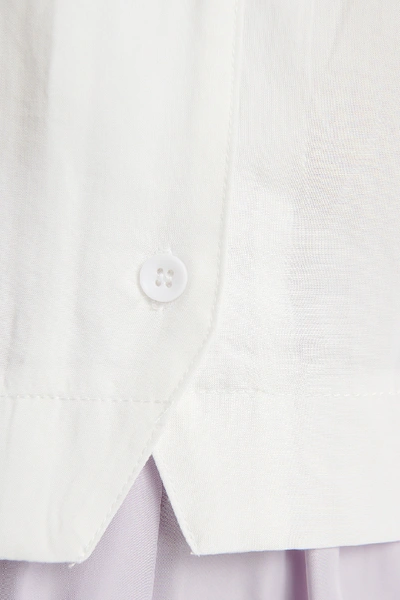 Shop Adika X Na-kd Nova Button-down Shirt - White