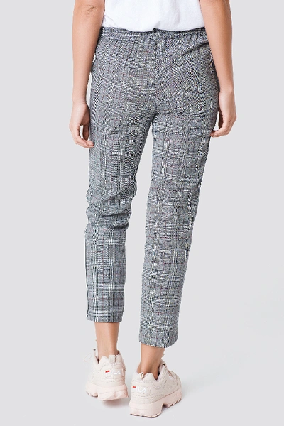 Shop Rut & Circle Check Piping Pant - Grey In Grey Comb