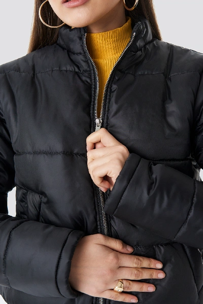 Shop Chloé Short Puffer Jacket Black