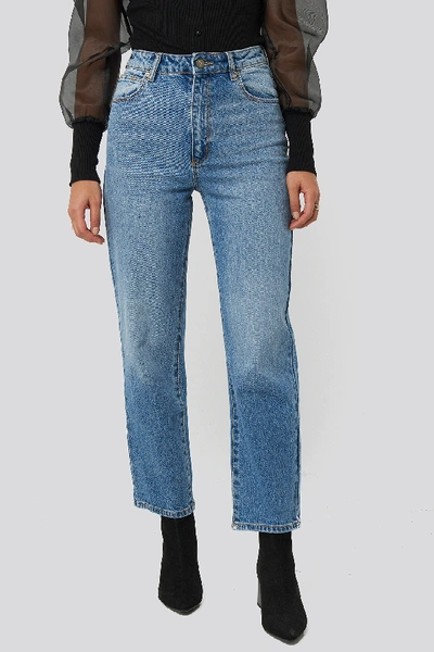 Shop Abrand A Venice Straight Jeans Blue In Bae Town