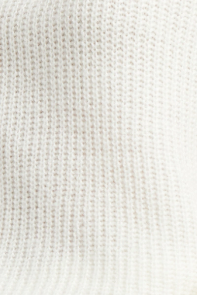 Shop Adorable Caro X Na-kd Big Turtleneck Knitted Sweater - White