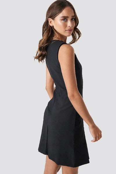 Shop Trendyol Milla Pleated Dress - Black