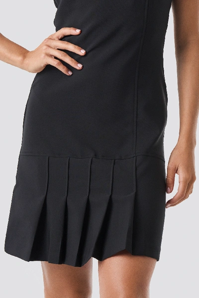 Shop Trendyol Milla Pleated Dress - Black