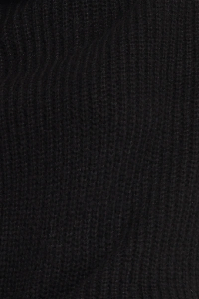 Shop Adorable Caro X Na-kd Big Turtleneck Knitted Sweater - Black