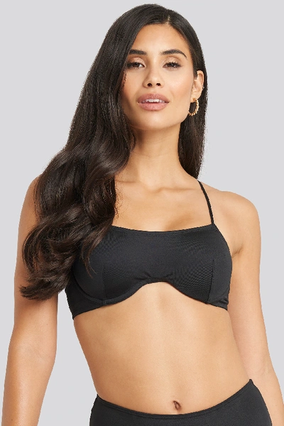 Shop Ow Intimates Hunter Top Black In Black Caviar