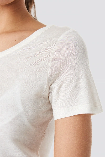 Shop Kae Sutherland X Na-kd Soft Tee White