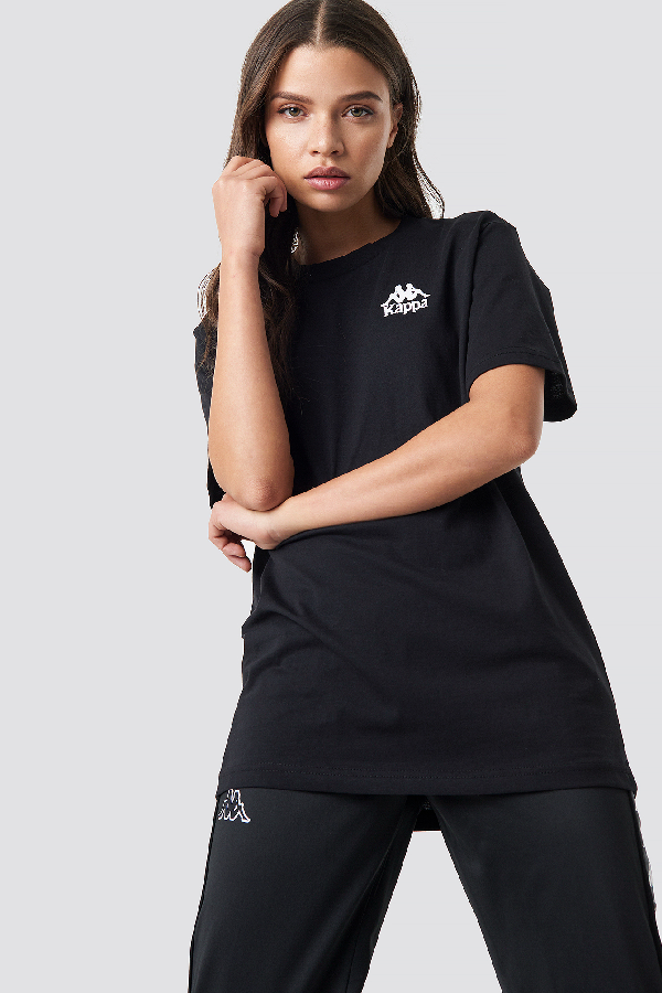 kappa black tee