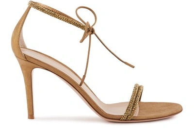 Shop Gianvito Rossi Leather Sandals In Mekong