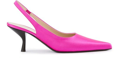 Shop The Row Bourgeoise Sling-backs In Bright Pink