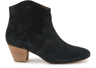 Shop Isabel Marant Dicker Boots In Faded Black