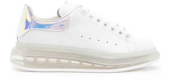all white alexander mcqueen trainers