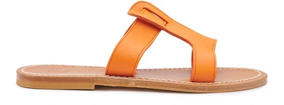Shop Kjacques Reha Sandals In Pul Mandarine