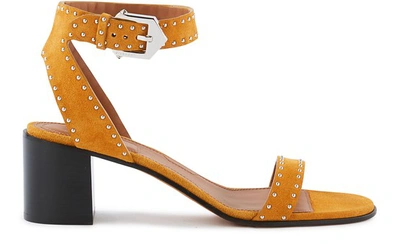 Shop Givenchy Heeled Sandals In Sienna