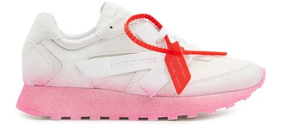 Shop Off-white Hg Trainers In White Fuchsia