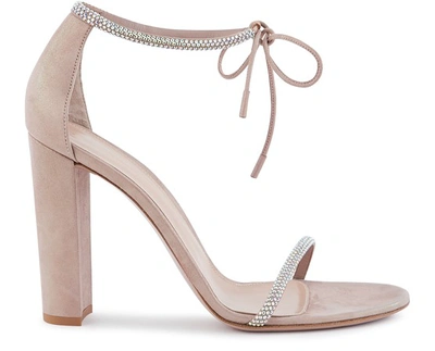 Shop Gianvito Rossi Leather Sandals In Rosa