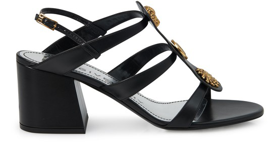 black slingback sandals